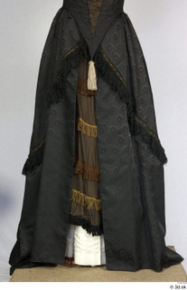  Photos Woman in Historical Dress 54 18th century Historical clothing black dress black skirt lower body 0001.jpg